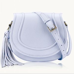 GiGi New York Periwinkle Jenni Saddle Bag